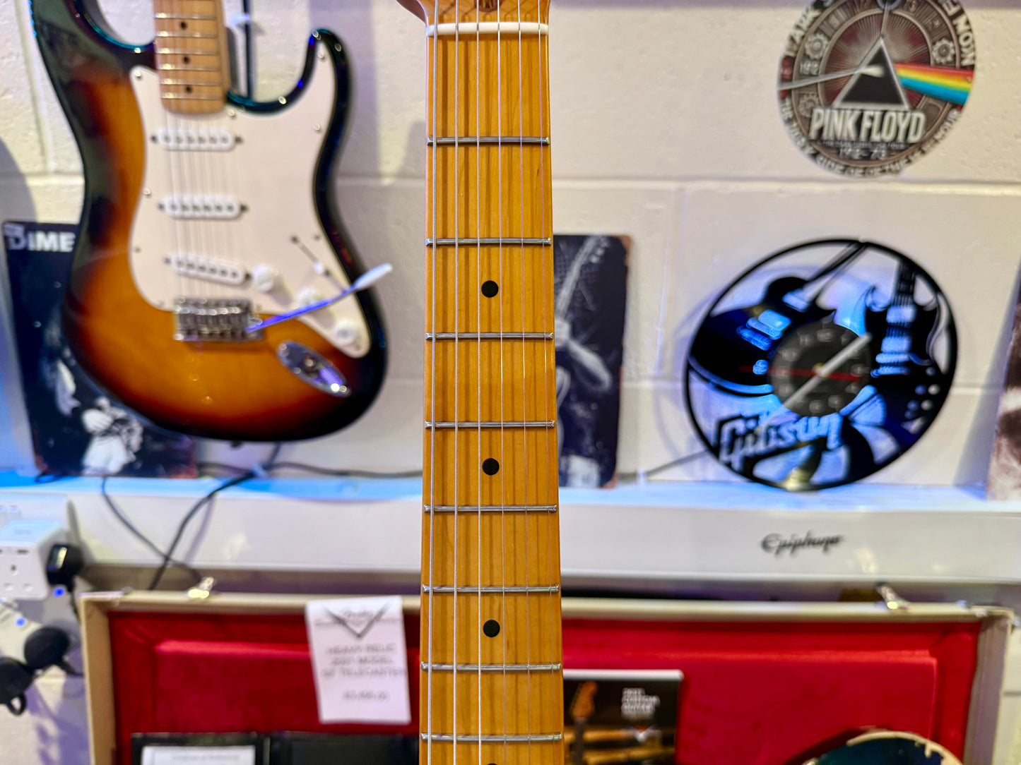 🌟 Fender Squier 40th Anniversary Stratocaster Vintage Edition Seafoam Green 🌟