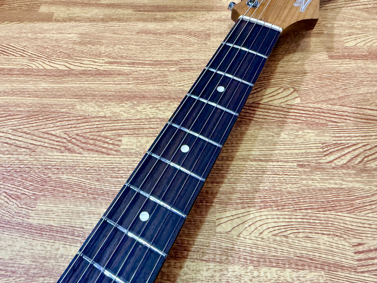 Jet Guitars JS-300~ Metallic Plum~ Rosewood Fingerboard~ Roasted Maple Neck