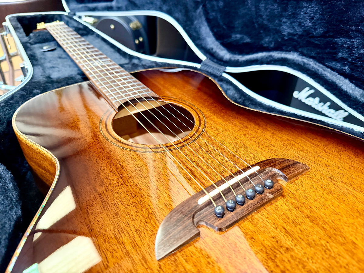 π2020π Alvarez MFA66SHB Masterworks OM Folk Acoustic Guitar~ Shadowburst!