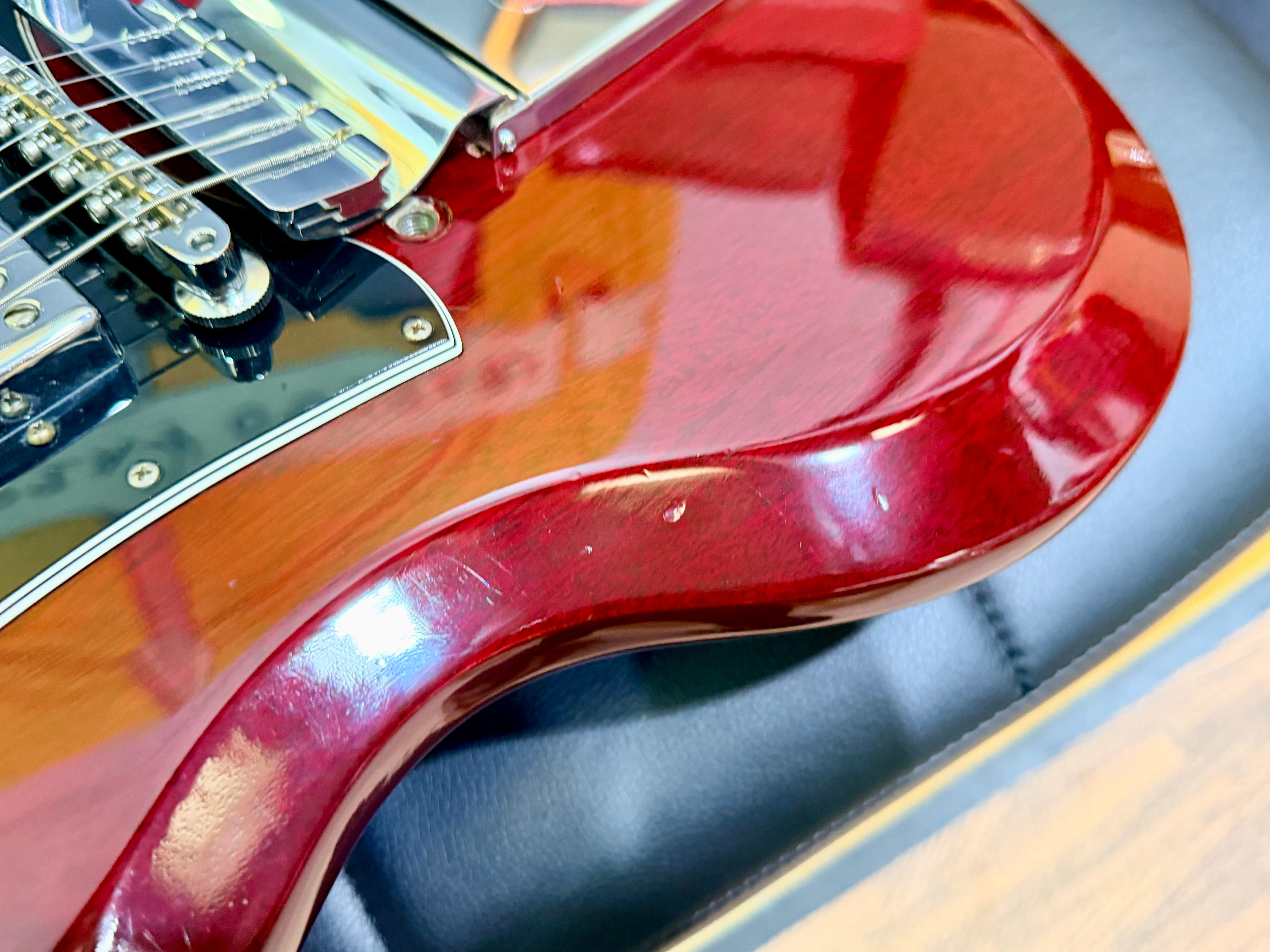π₯ 1998 Gibson USA SG Standard In Heritage Cherry with Lyre Vibrola + Case π₯