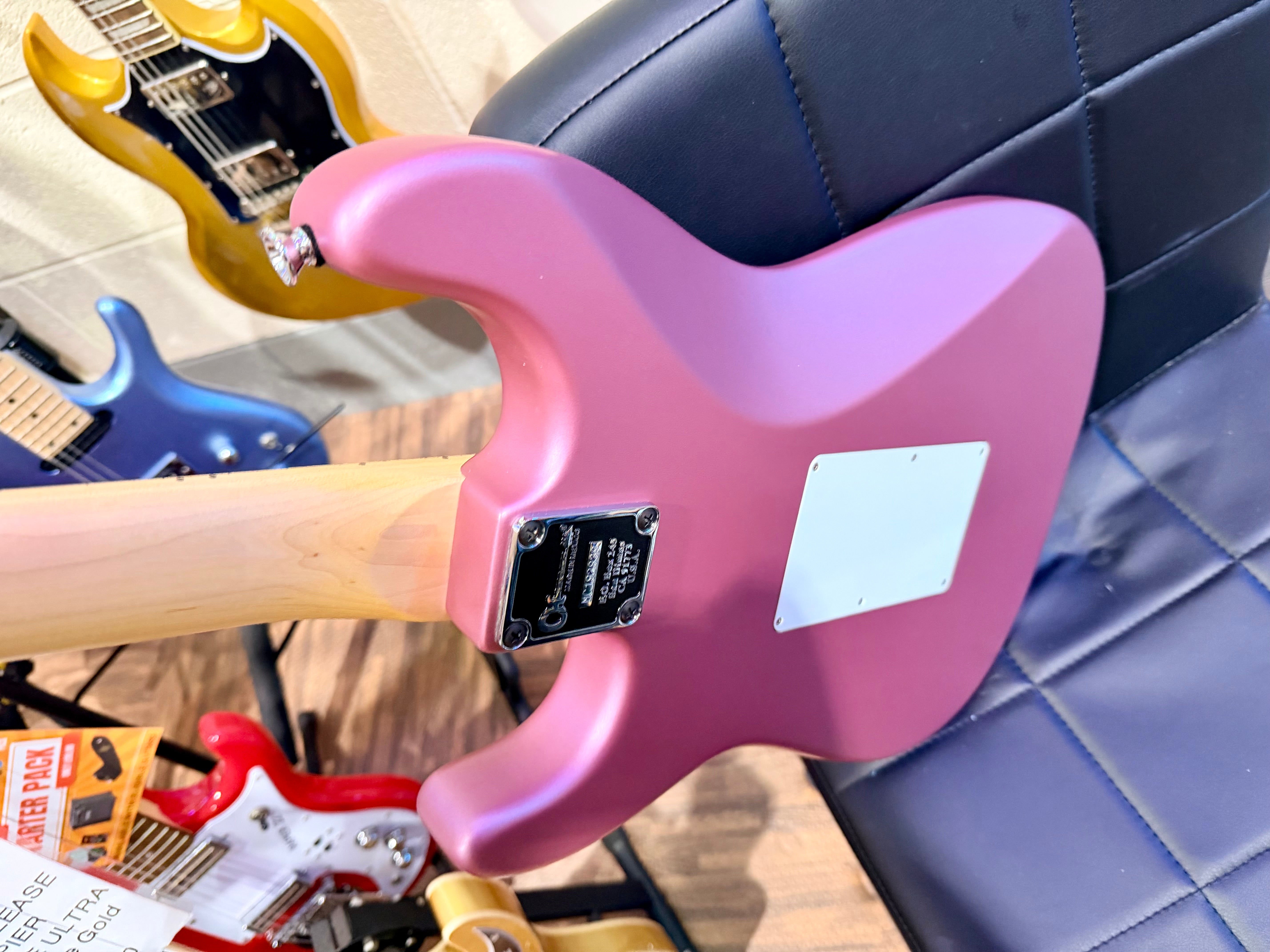 🔥2019🔥 Charvel So Cal Pro Mod Style 1~ HH FR~ Burgundy Mist~ Upgraded Titanium