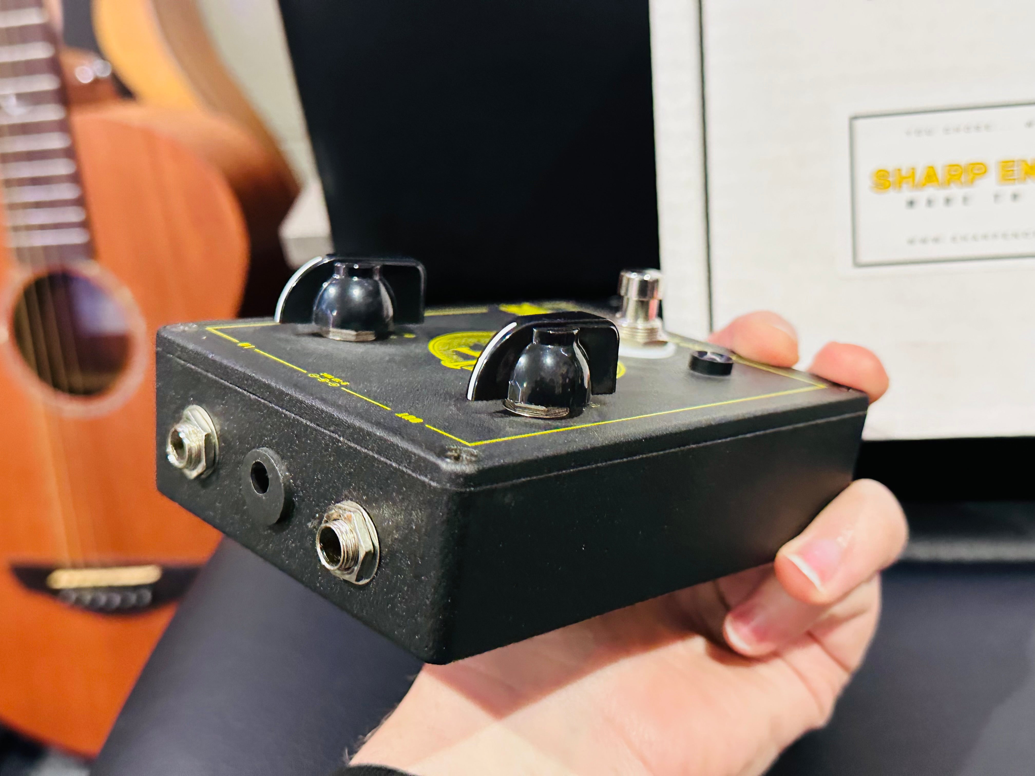 🔥RARE🔥 Sharp End FX Nails Impact Overdrive Guitar Effects Pedal~Massive Wagons