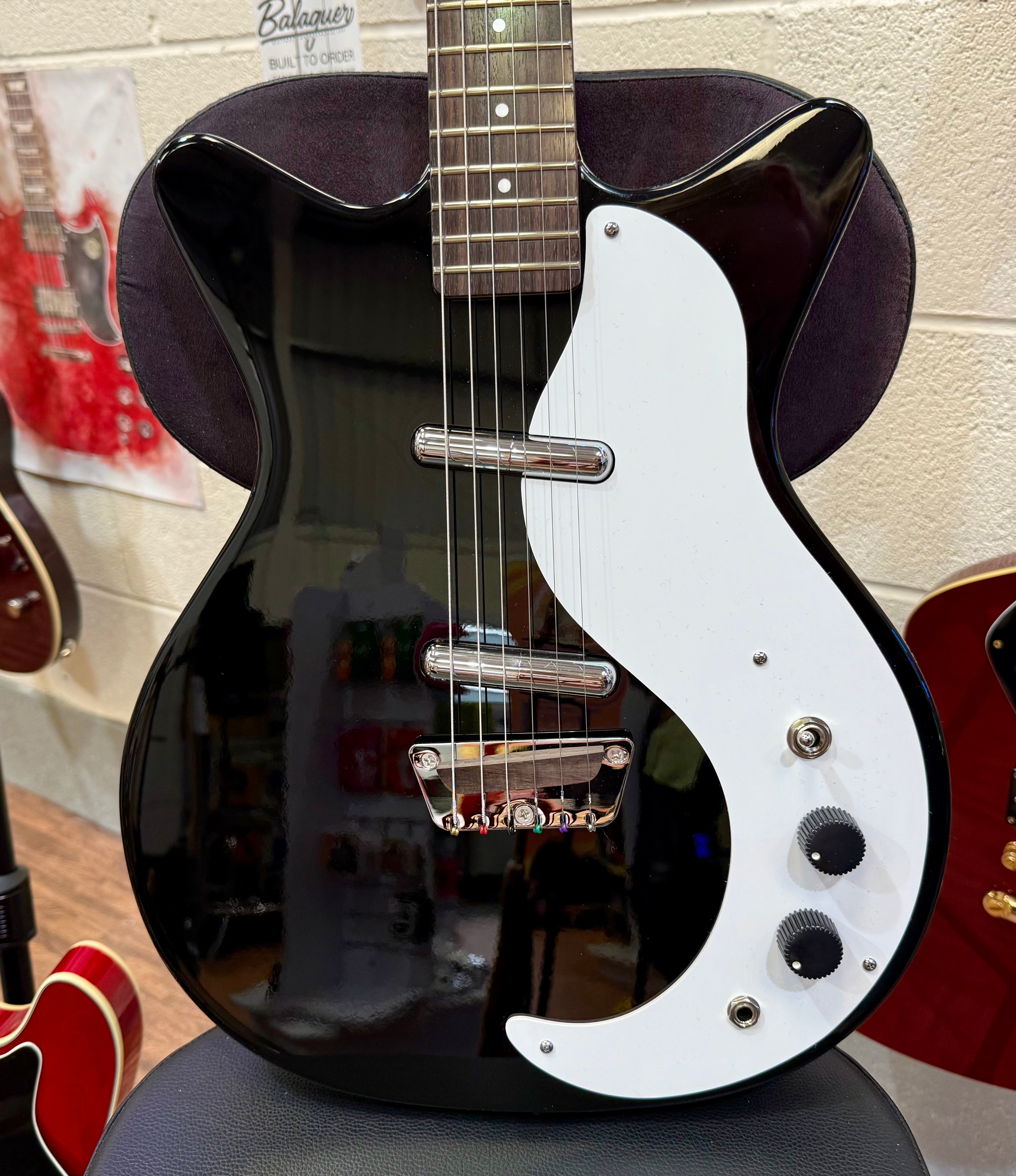 🔥BRAND NEW🔥 Danelectro The Stock 59 Electric Guitar~ Gloss Black~ Latest Model