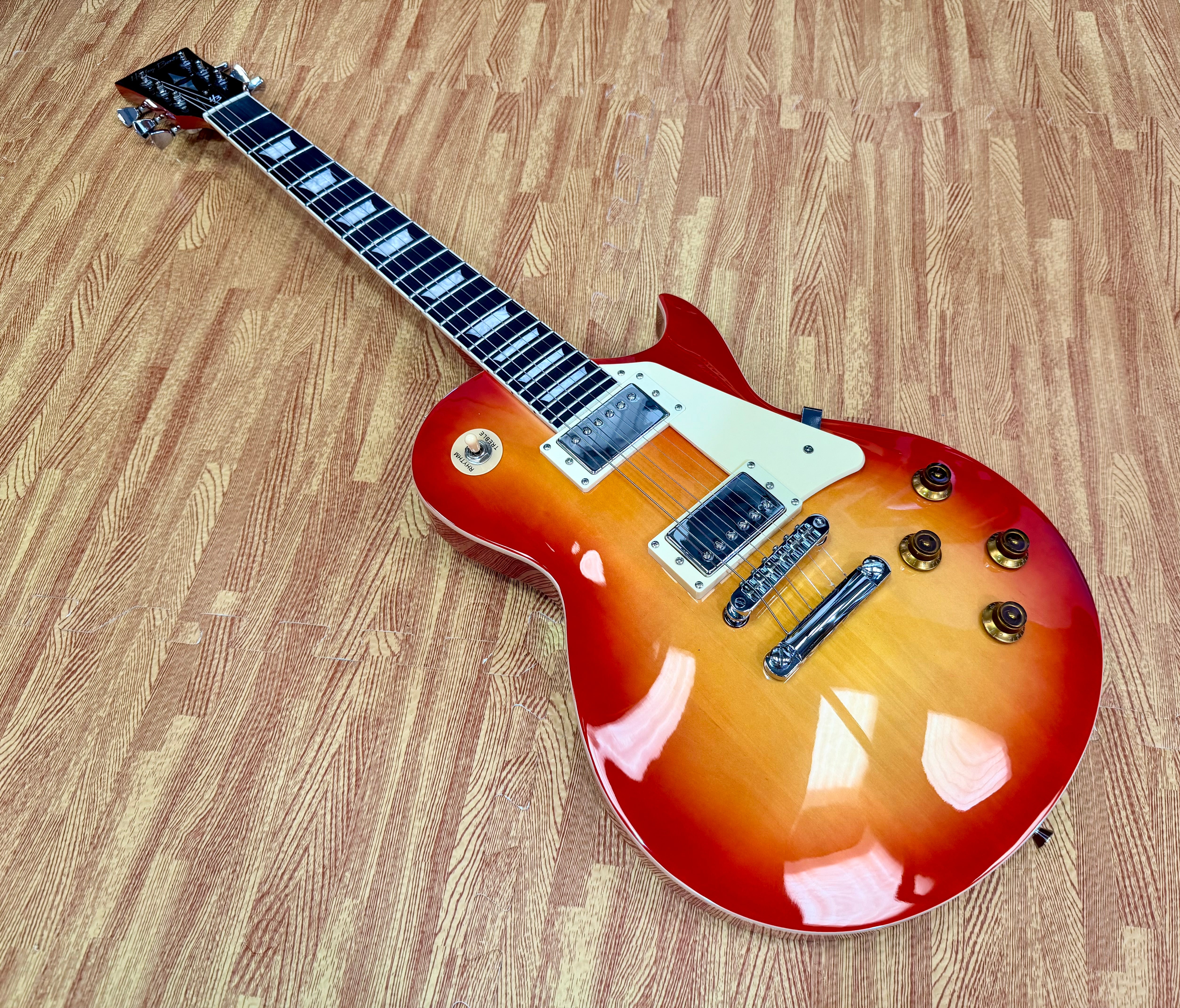 ☀️BUNDLE OFFER☀️ Harley Benton SC-450 CB Classic Series~ Cherry Burst LP Style!