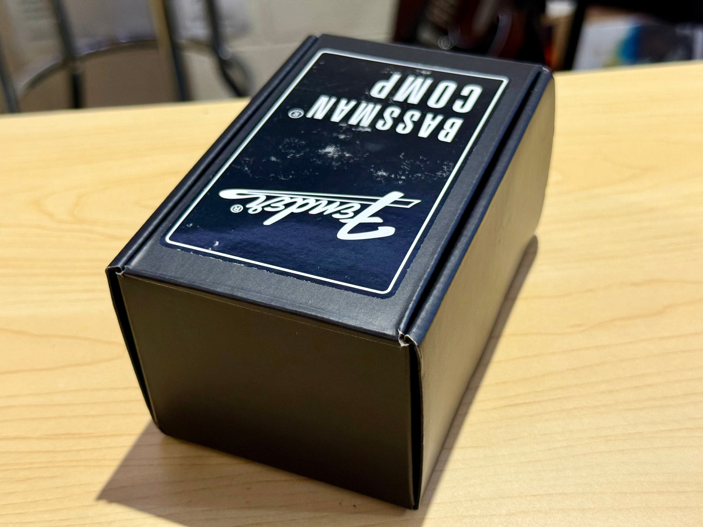 🎸BOXED🎸 Fender Bassman Comp Pedal~ Compressor Guitar Effects Unit!