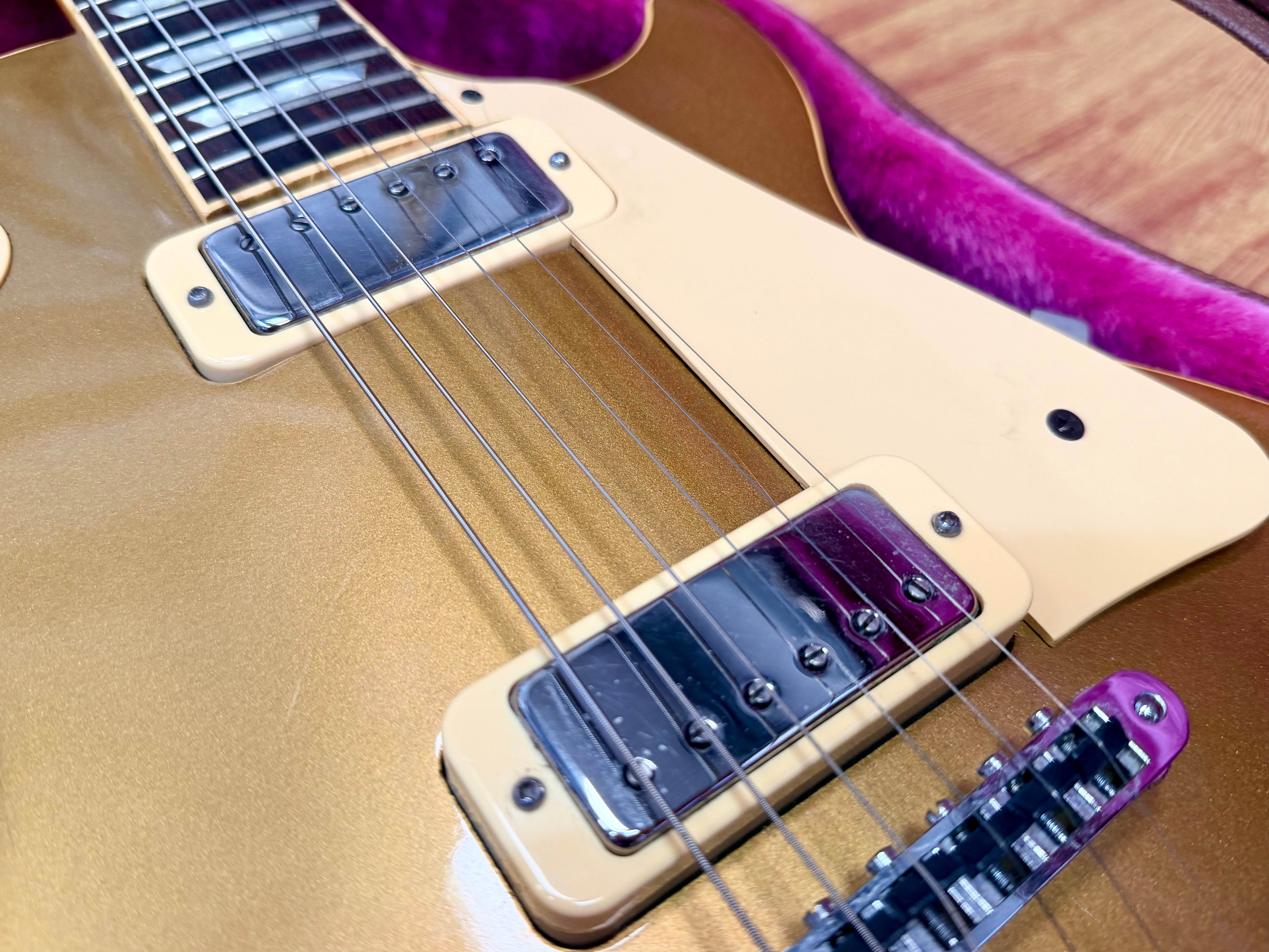✨RARE 1991✨ Gibson Les Paul Deluxe Hall Of Fame Edition~ Bullion Gold~ Limited!