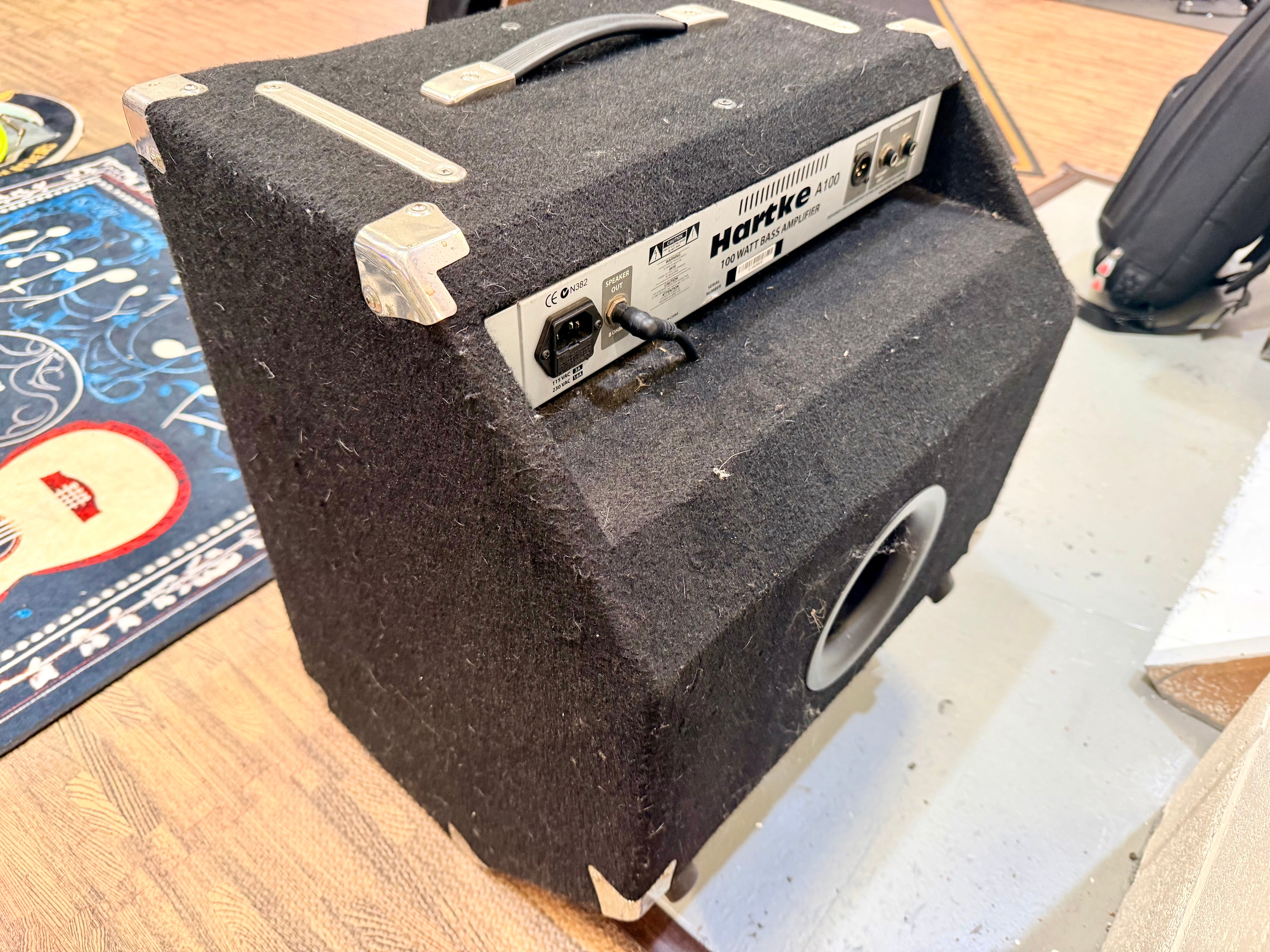π Hartke A100 Series 100W Bass Combo Amplifier 15β Aluminium Speaker Amp π