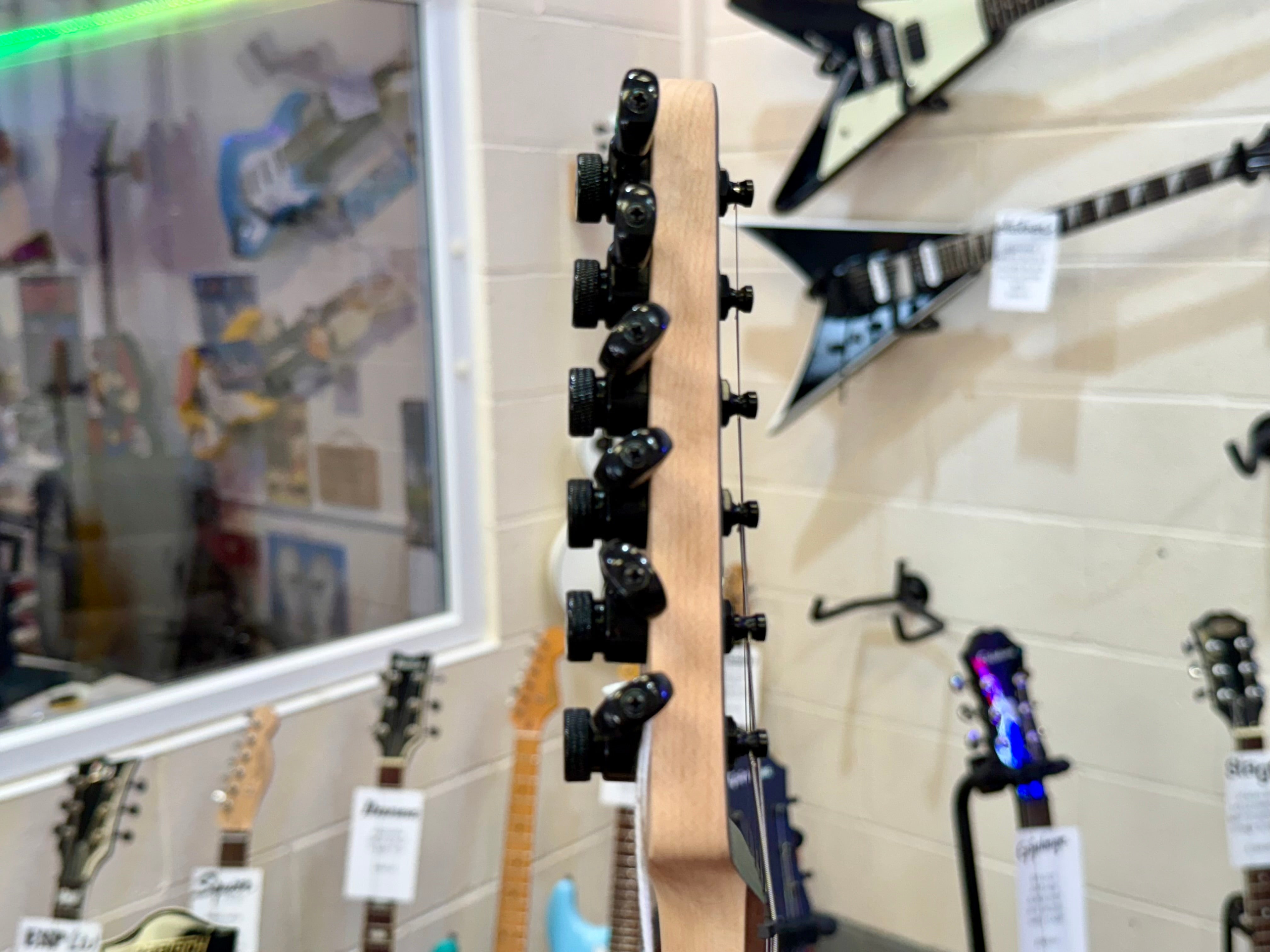 🔥2025 NEW RELEASE🔥 Manson Meta Series Matt Bellamy MBM-2H~ Satin Olive Green!