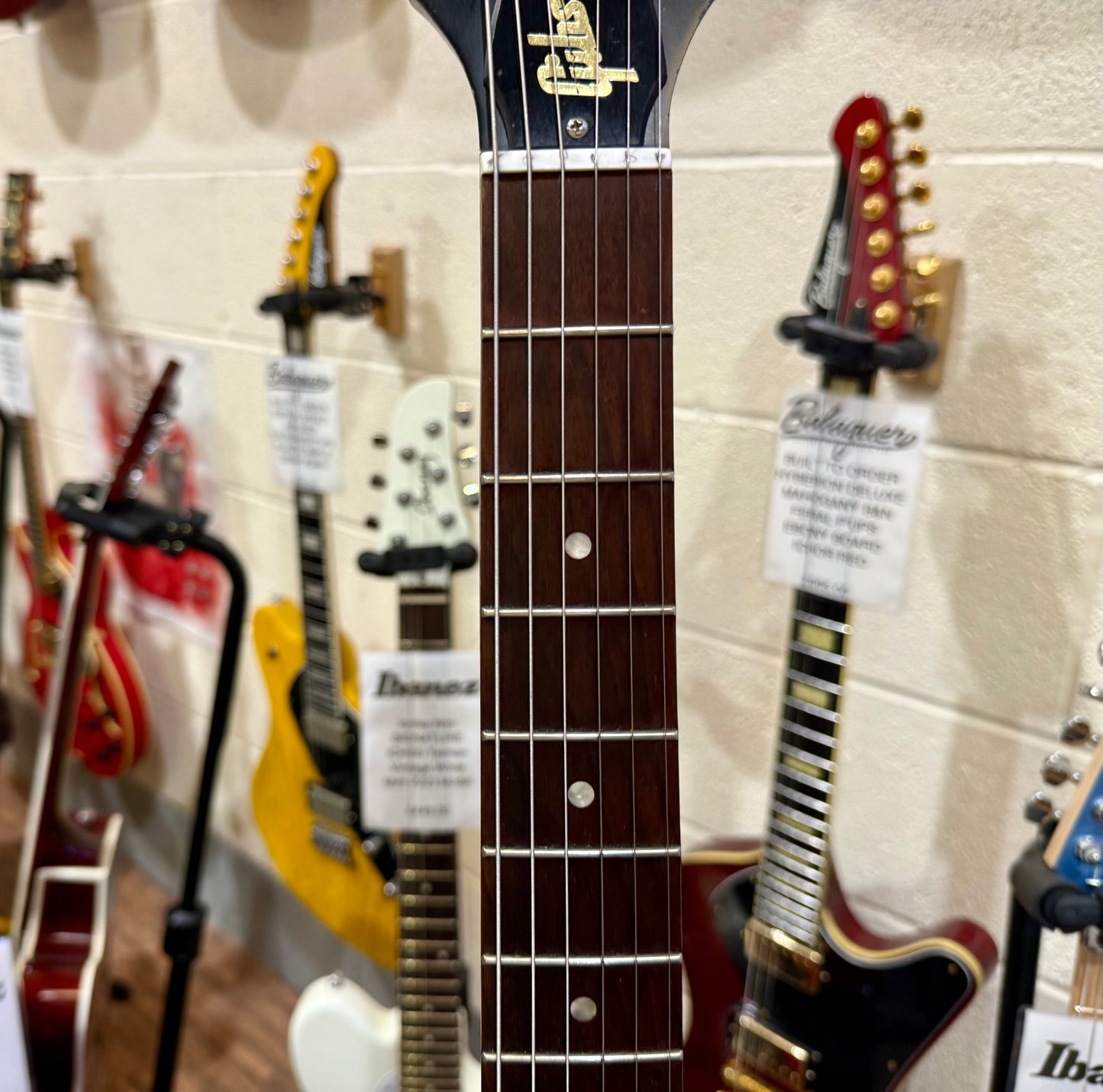 🔥2011 USA🔥 Gibson Melody maker Flying V~ Matte Black Satin~ Gig Bag & Docs!