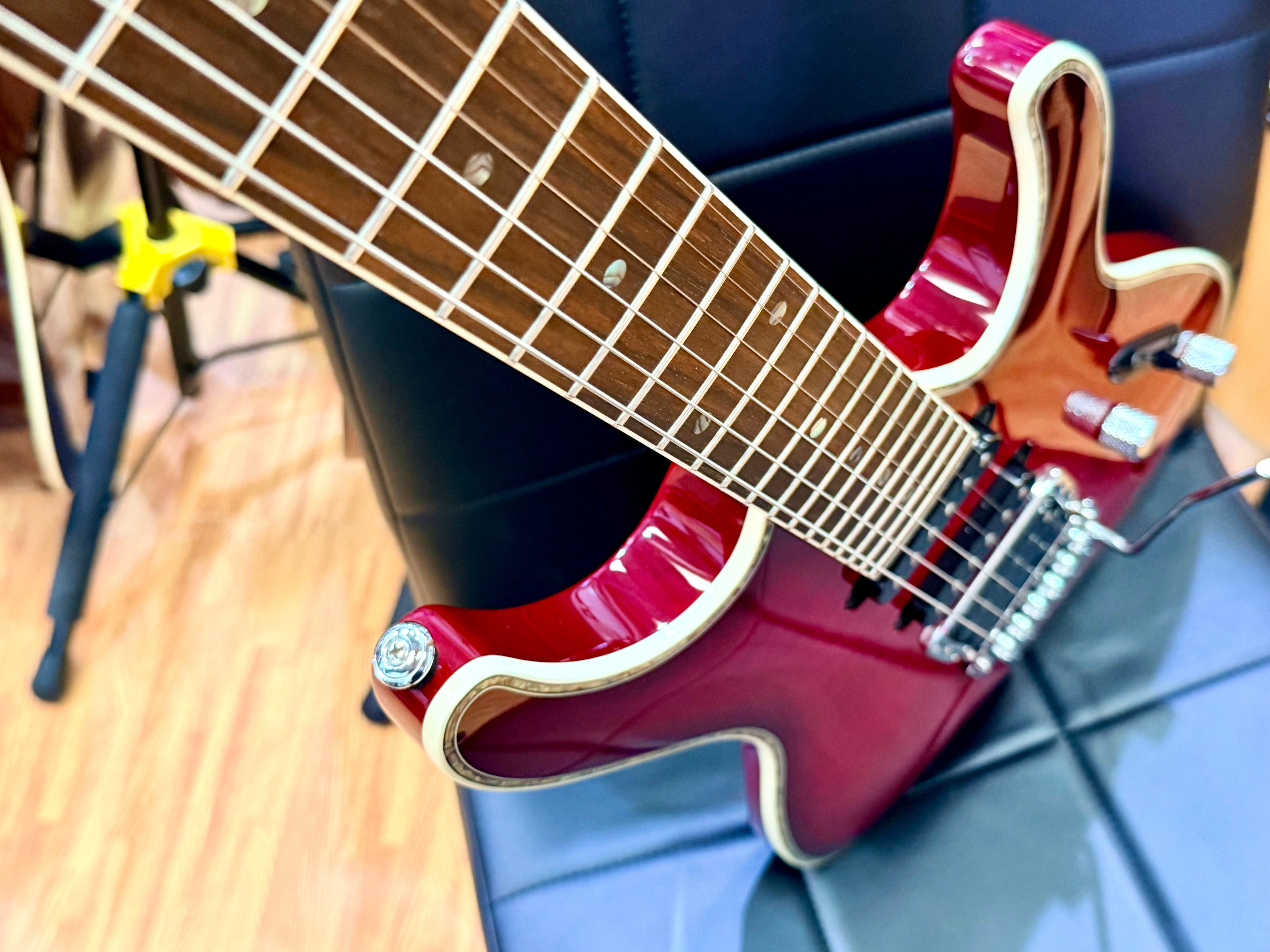 ⚡️2020⚡️ Ibanez SA360QM SA Series Electric Guitar~ Transparent Red Burst~ HSS!