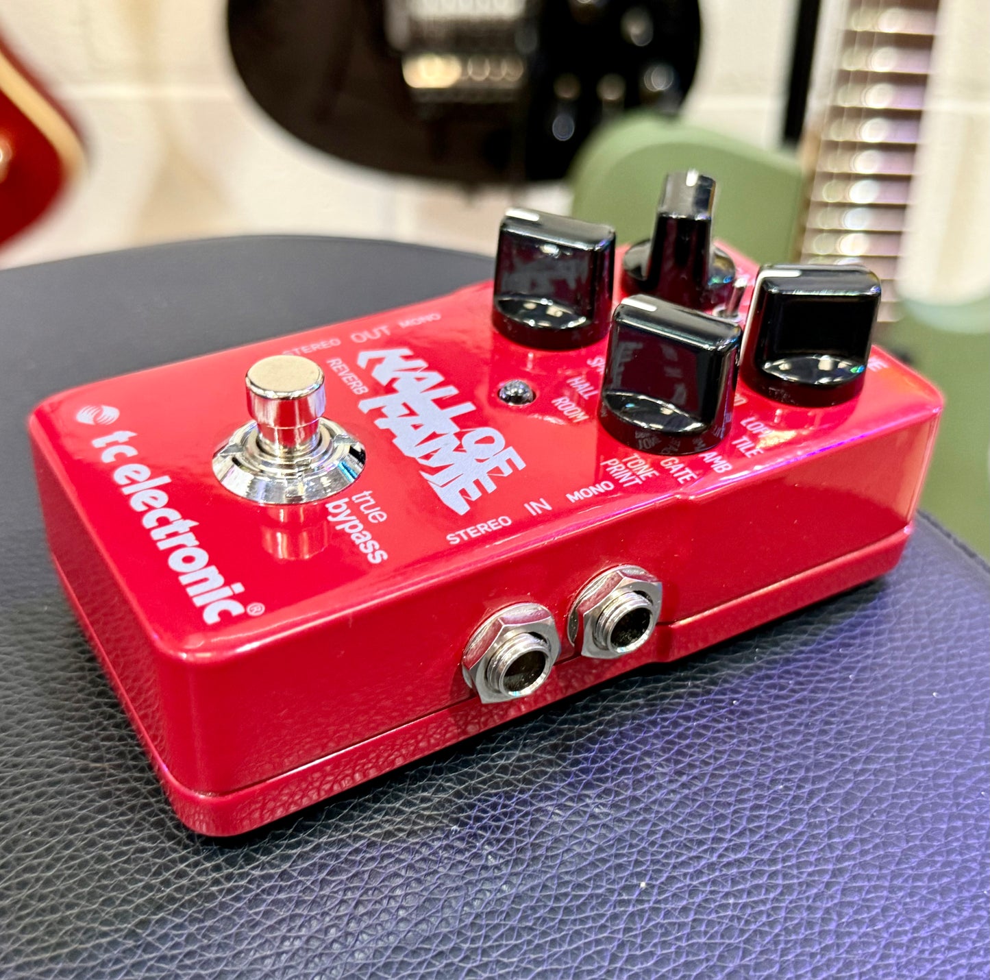 🎸MINT🎸 TC Electronic Hall Of Fame Reverb Pedal~ Guitar Effects Unit!