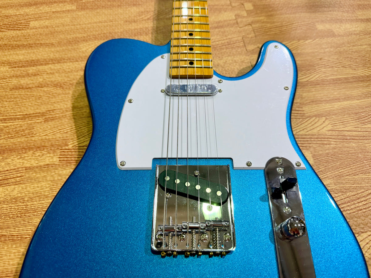 SX STL50+ Lake Placid Blue Electric Guitar Beginner Bundle~ 10W Amp, Strap