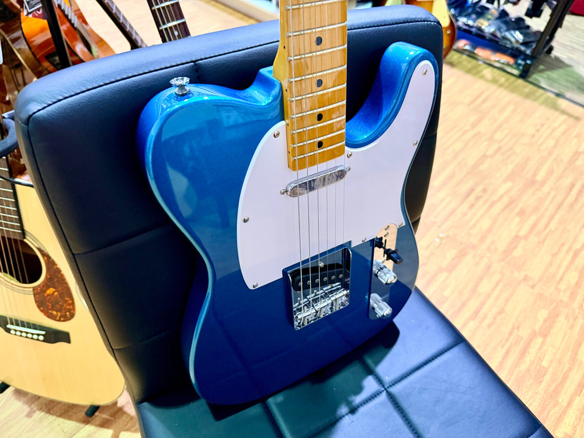 SX STL50+ Lake Placid Blue Electric Guitar Beginner Bundle~ 10W Amp, Strap
