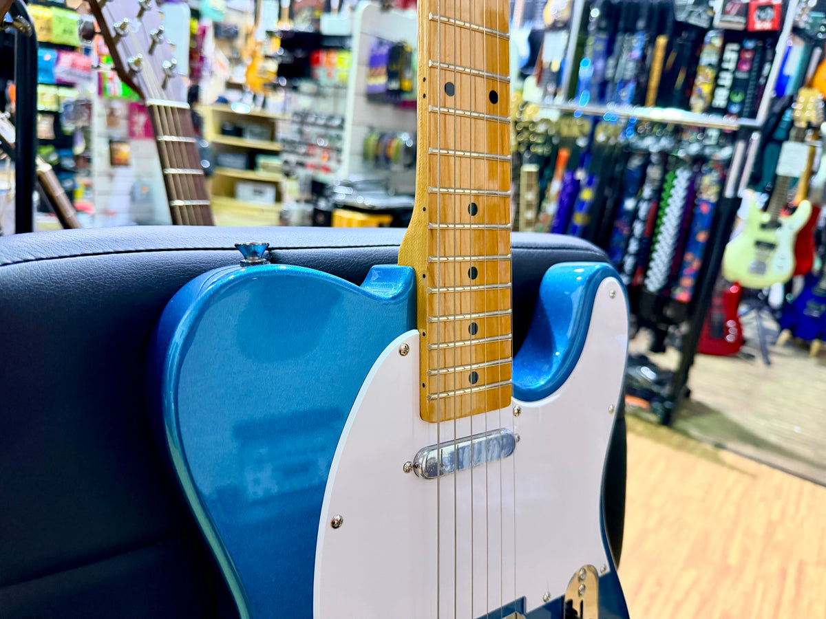 SX STL50+ Lake Placid Blue Electric Guitar Beginner Bundle~ 10W Amp, Strap