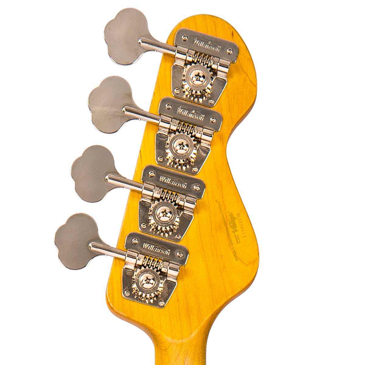 Vintage V74 ICON Fretless Bass ~ Sunset Sunburst ~ Left Hand