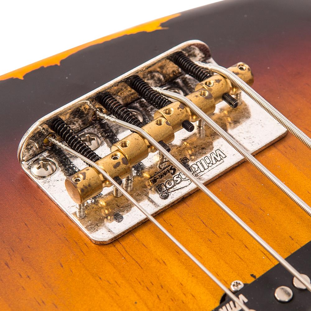 Vintage VJ74 ICON Bass ~ Distressed Sunset Sunburst
