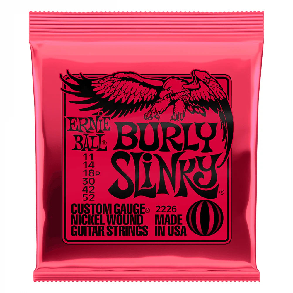 Ernie Ball 2226 Burly Slinky 11-52 Electric Guitar Strings