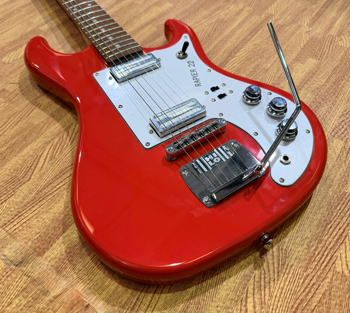 Rapier 22 Fiesta Red Electric Guitar Ex Demo Alan Entwistle Clearance