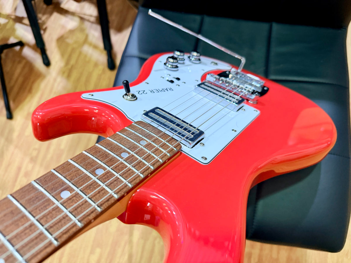 Rapier 22 Fiesta Red Electric Guitar Ex Demo Alan Entwistle Clearance
