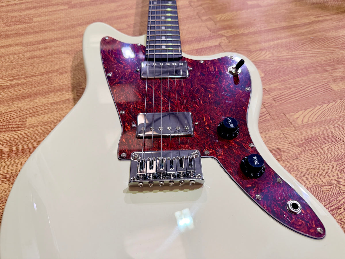 Vintage V50 Coaster Electric Guitar~ Vintage White~ Jazzmaster Style~ B Stock