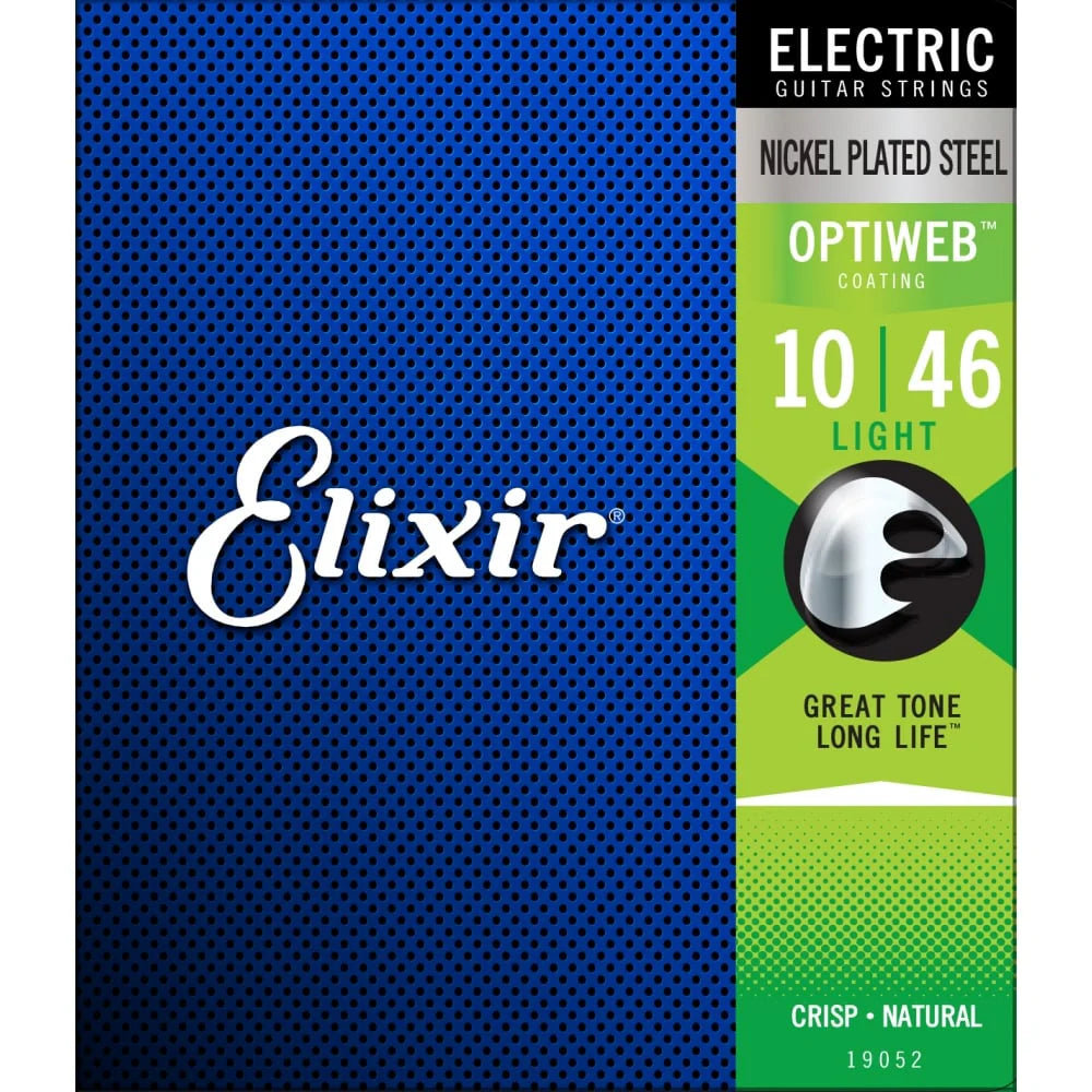 Elixir Optiweb Nickel Wound 10-46 Electric Guitar Strings