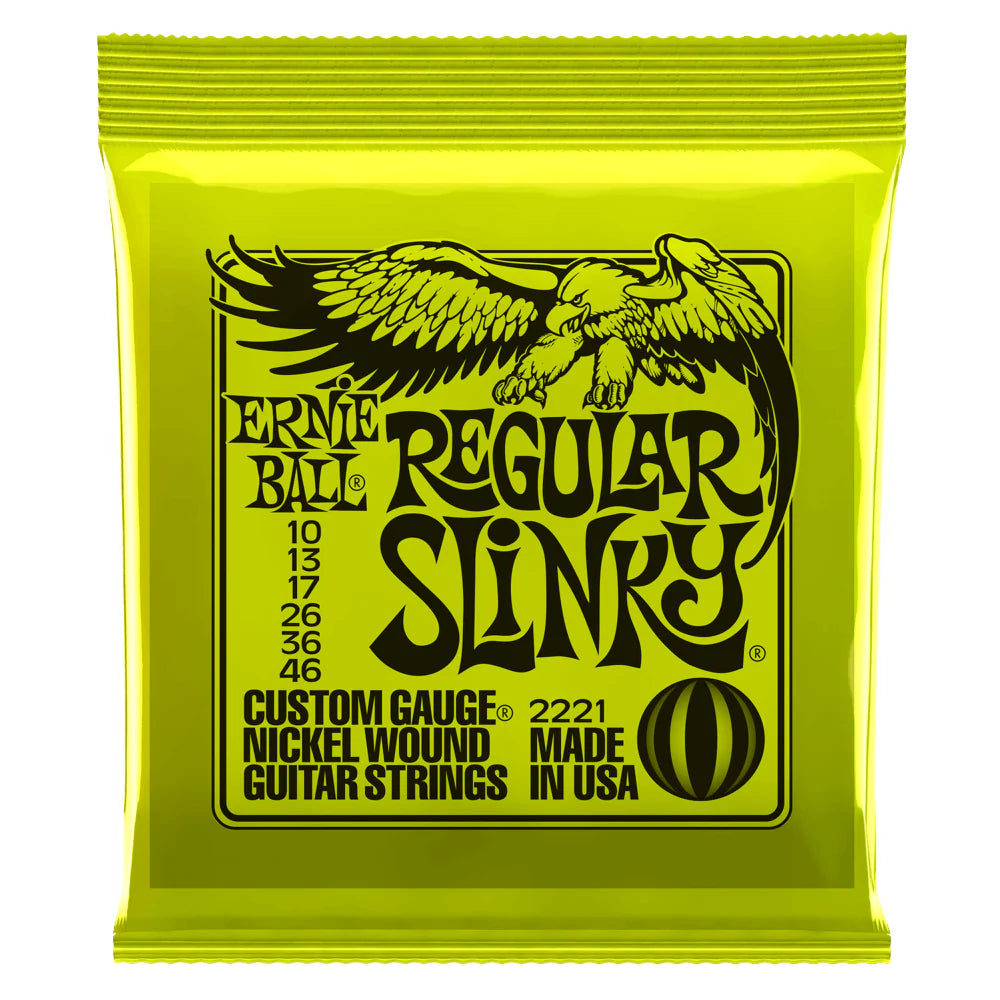 Ernie Ball 2221 Regular Slinky 10-46 Electric Guitar Strings