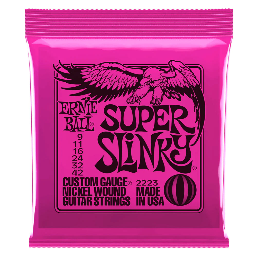 Ernie Ball 2223 Super Slinky 9-42 Electric Guitar Strings