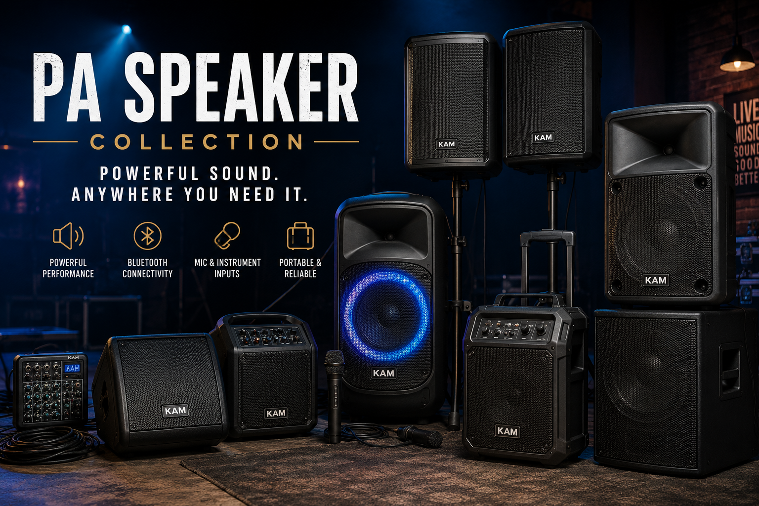 PA Speakers