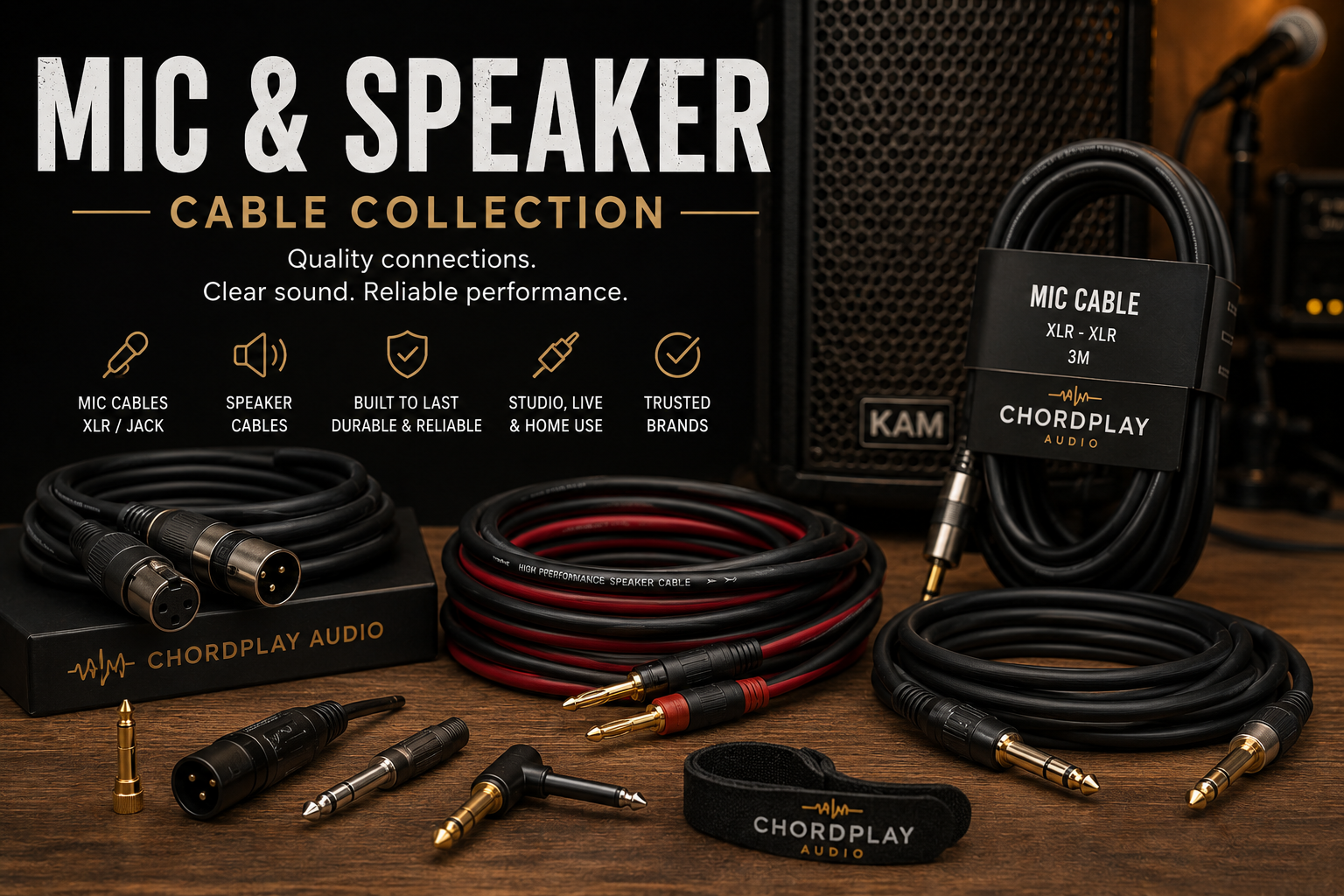 Mic & Speaker Cables