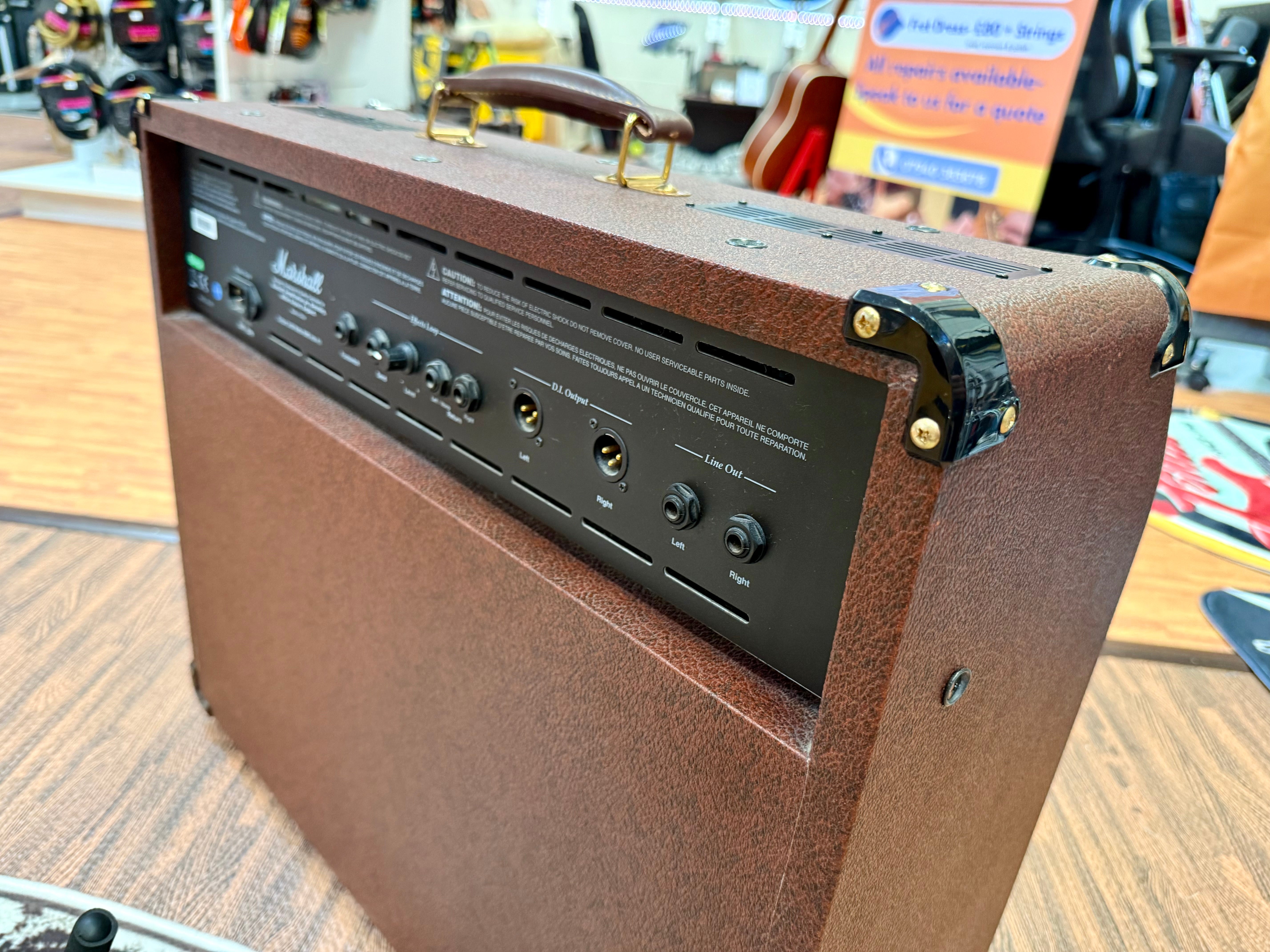 🎸 Marshall AS100D Soloist Acoustic Guitar & Instrument/Mic Amp Combo~ 100w 🎸