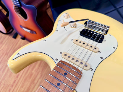 ⚡️NEW⚡️ JET JS-400 HSS Electric Guitar~ Vintage Yellow~ Strat~ 2026 Butterscotch