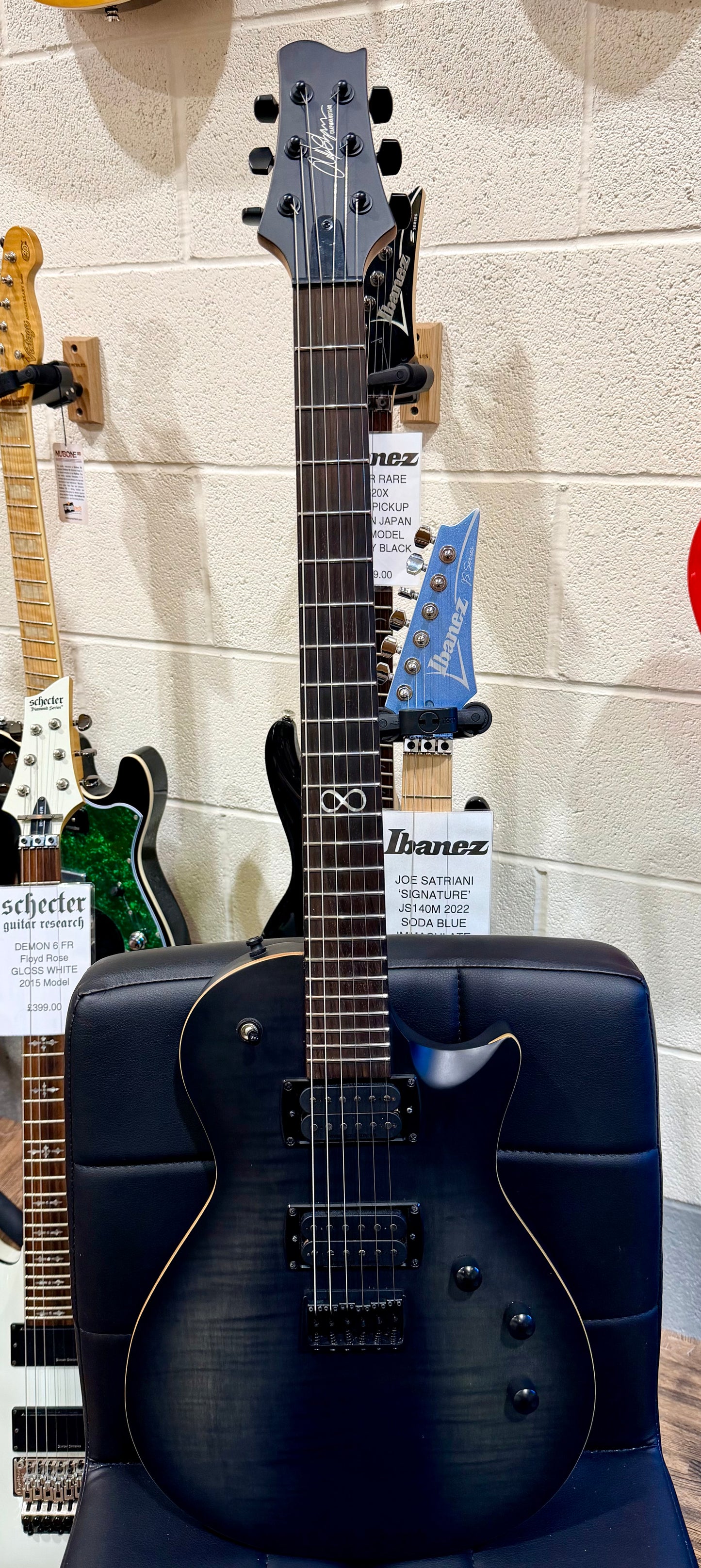 🔥2021🔥 Chapman ML-2 Pro Modern~ River Styx Black Satin~ Hipshot Tuners!