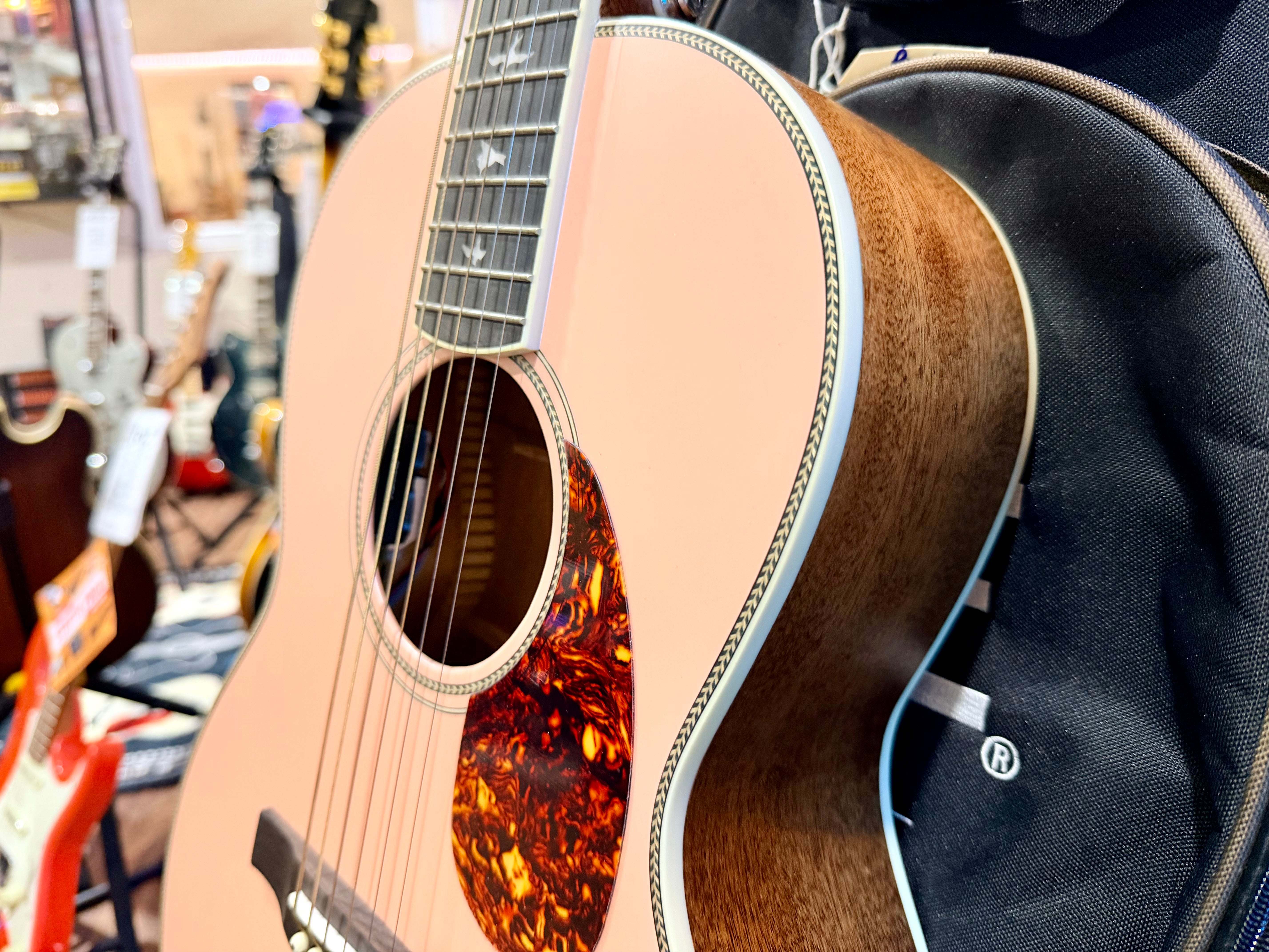 🌟LTD EDITION🌟 PRS SE Tonare Parlour P20E Electro-Acoustic Guitar~Lotus Pink + Gig Bag