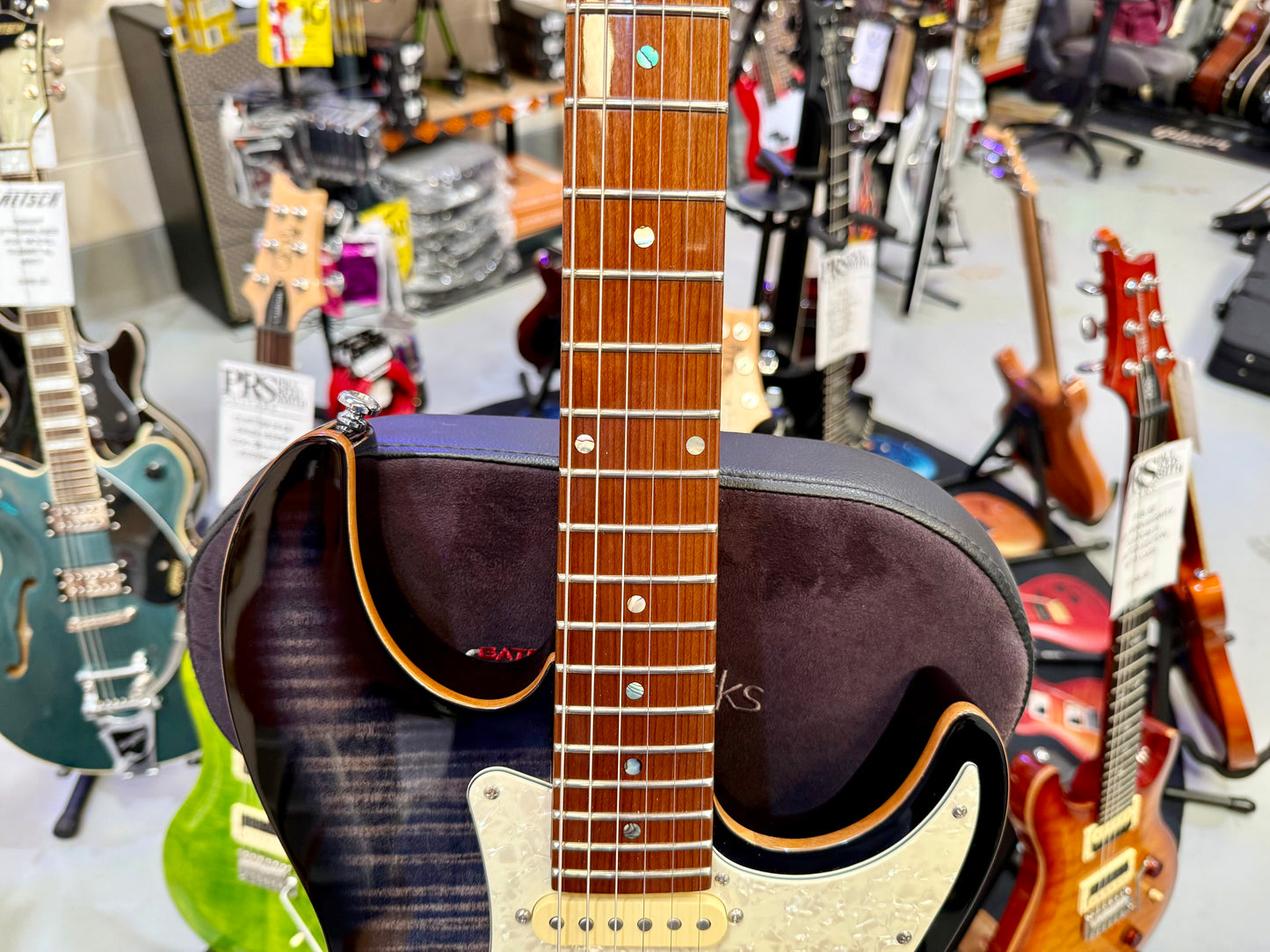 🔥EX DEMO 2024🔥 Sire Larry Carlton S7 FM~ Flamed Maple HSS~ Transperant Black!