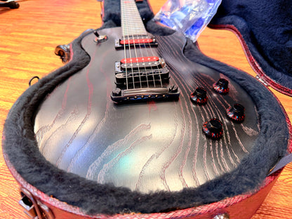 🔥RARE🔥 2003 Gibson Les Paul Voodoo Limited Run~Ebony + JuJu + Snakeskin Case!