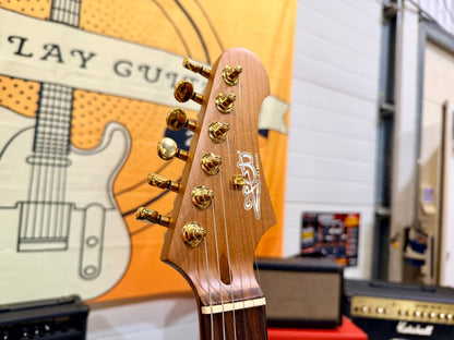 ⚡️NEW⚡️ Jet JS-380 OW Rosewood Electric Guitar~ Olympic White with Gold Hardware
