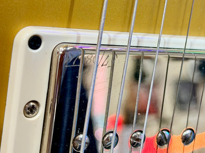 🔥RARE 2023🔥 PRS CE24 Satin Gold Top Limited Edition~ Natural Back~ USA~ Gig Bag