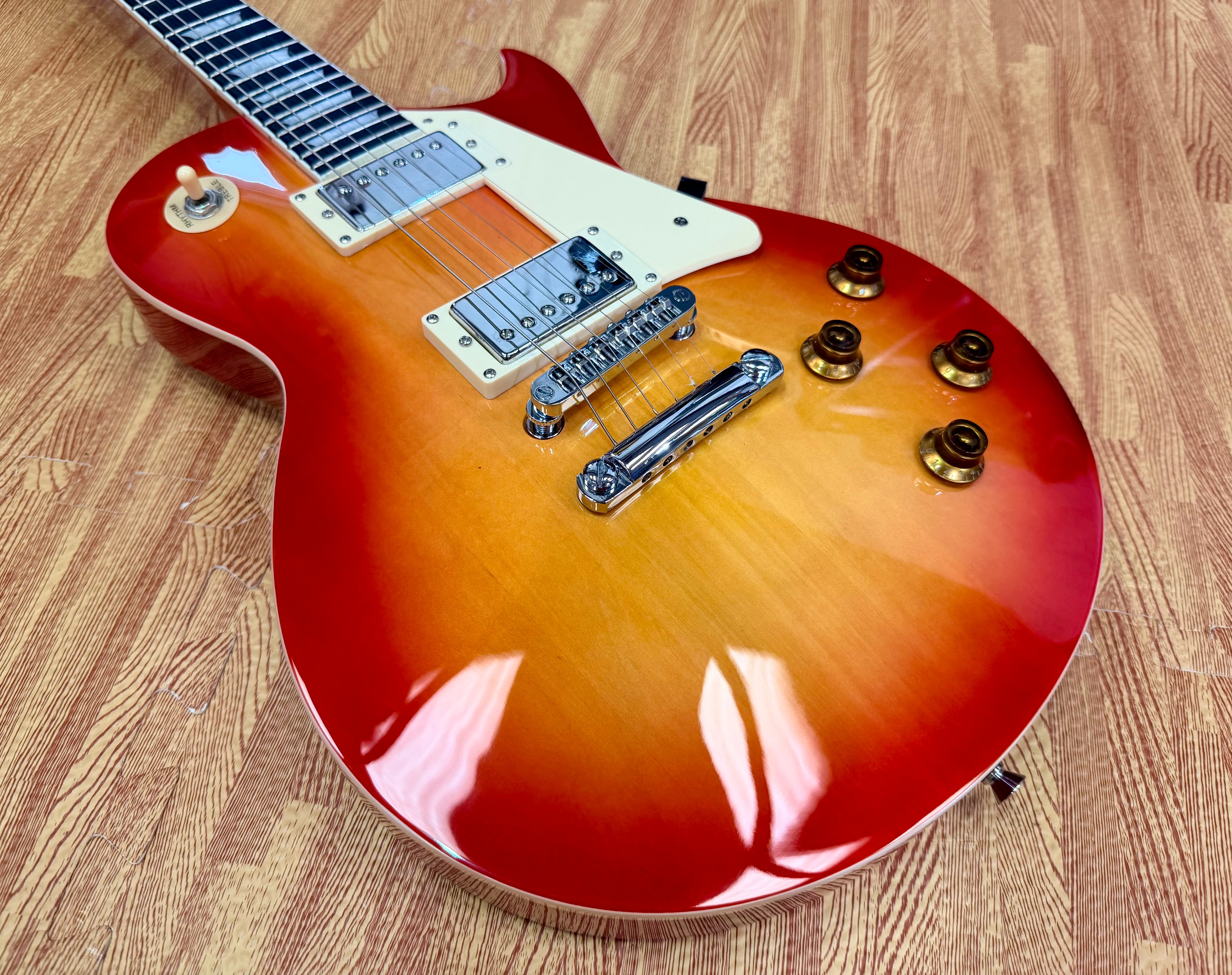 ☀️BUNDLE OFFER☀️ Harley Benton SC-450 CB Classic Series~ Cherry Burst LP Style!