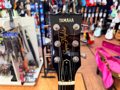 🇯🇵 Yamaha Super Flighter SF500~ 1978~ Vintage White ~ Made in Japan~ Case 🇯🇵