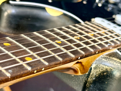 🔥Handmade In UK🔥 Stolen Valour Heavy Relic ST Polka Dot Guitar~ Buddy Guy Style!