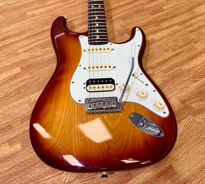 🇺🇸 2015 Fender American Standard Stratocaster HSS Shawbucker~ Sienna Sunburst!