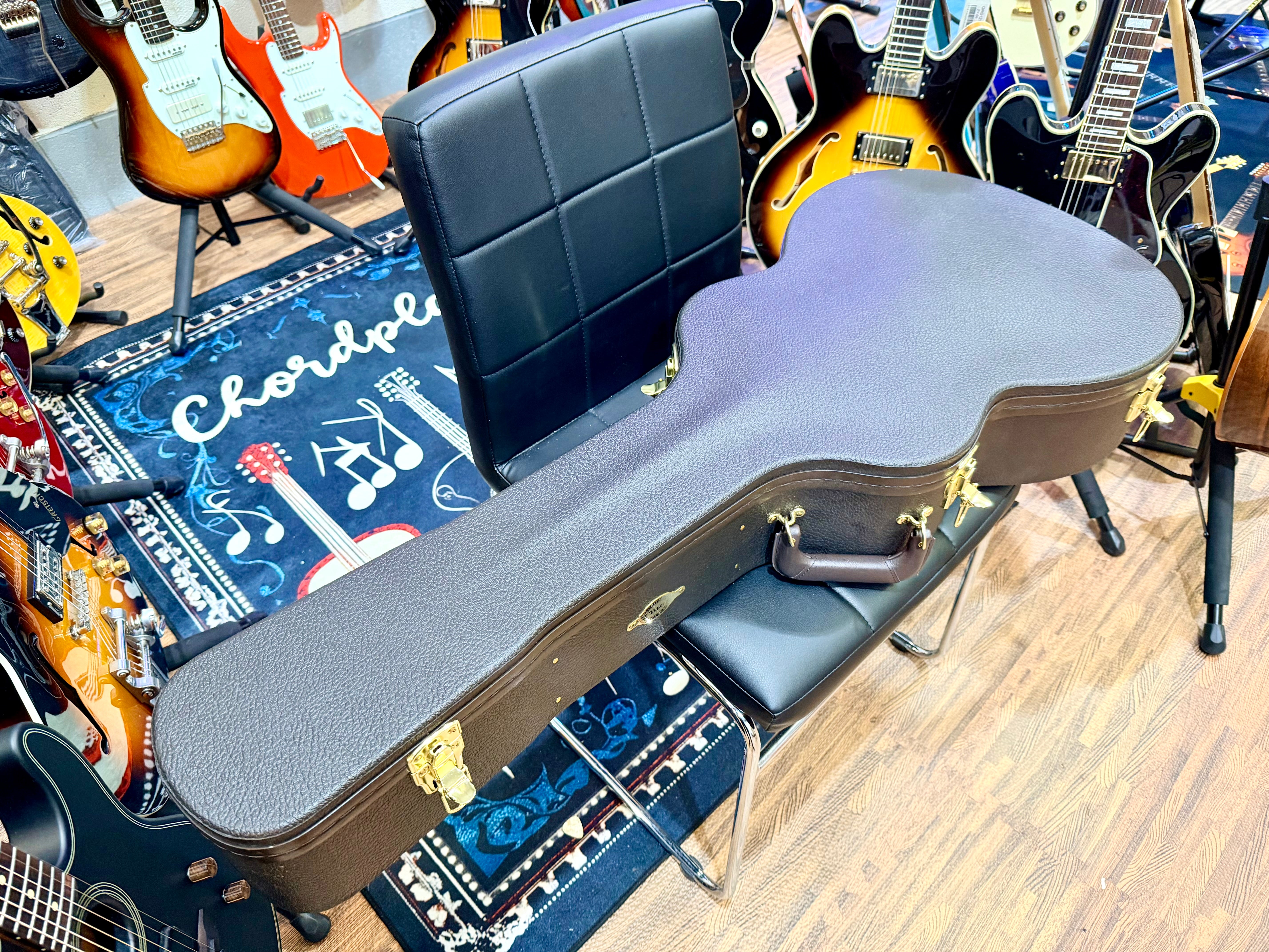 🔥HAWAIIAN KOA🔥 2022 Taylor K24ce~ V-Class~ Shaded Edgeburst~ USA + Hard Case!