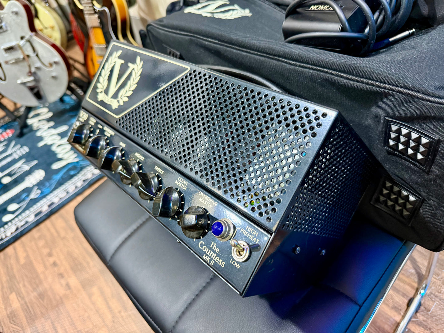 🎸MINT🎸 Victory V30 The Countess MKII Lunchbox Amplifier Head~ Bag & F/Switches