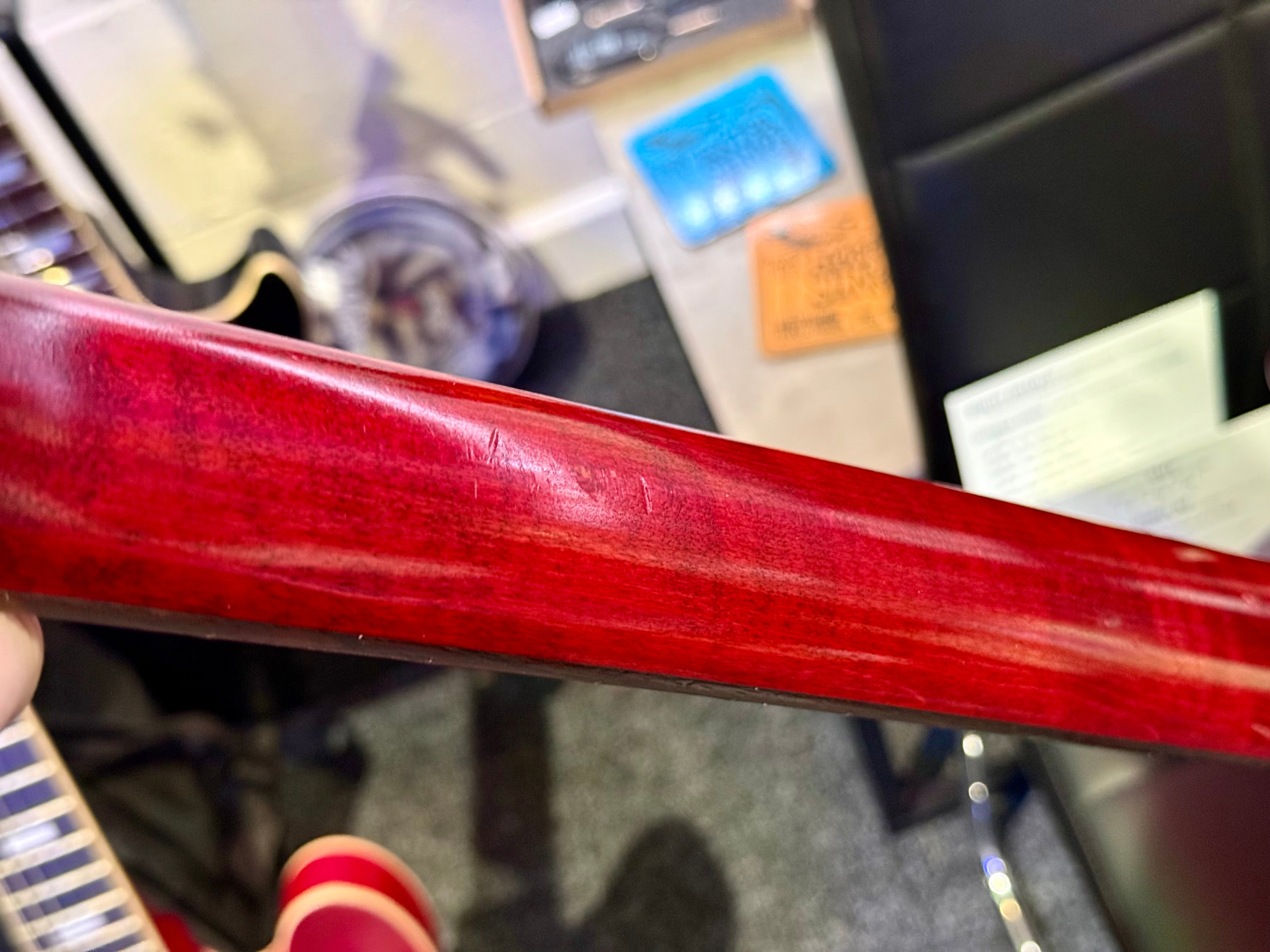 🌟2019🌟 Gibson Les Paul Junior Tribute DC Worn Cherry~ Double Cut~ Dog Ear P90!