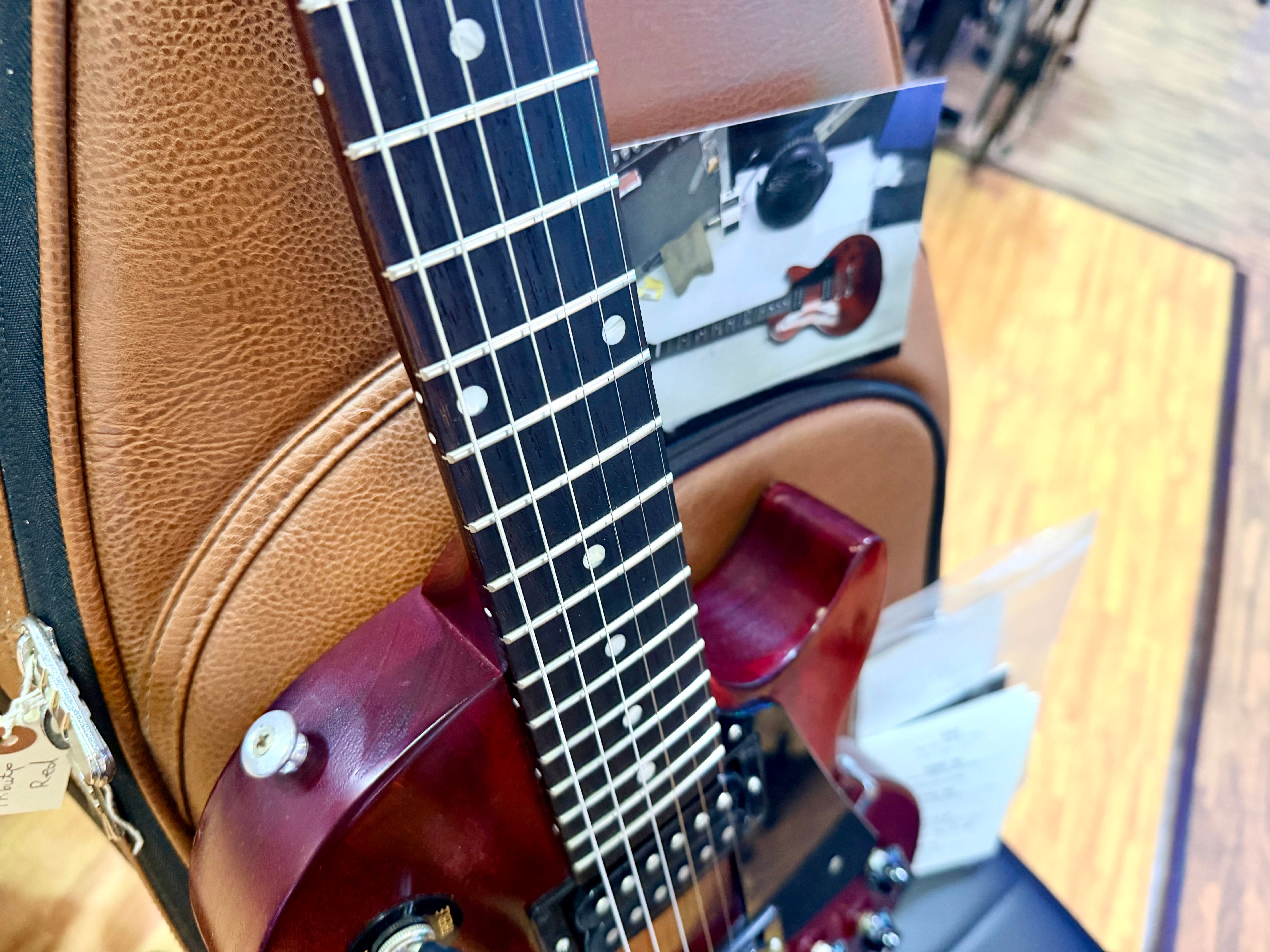 🍒 2018 🍒 Gibson Les Paul Faded Worn Cherry USA Electric Guitar~ Gig Bag/Docs!