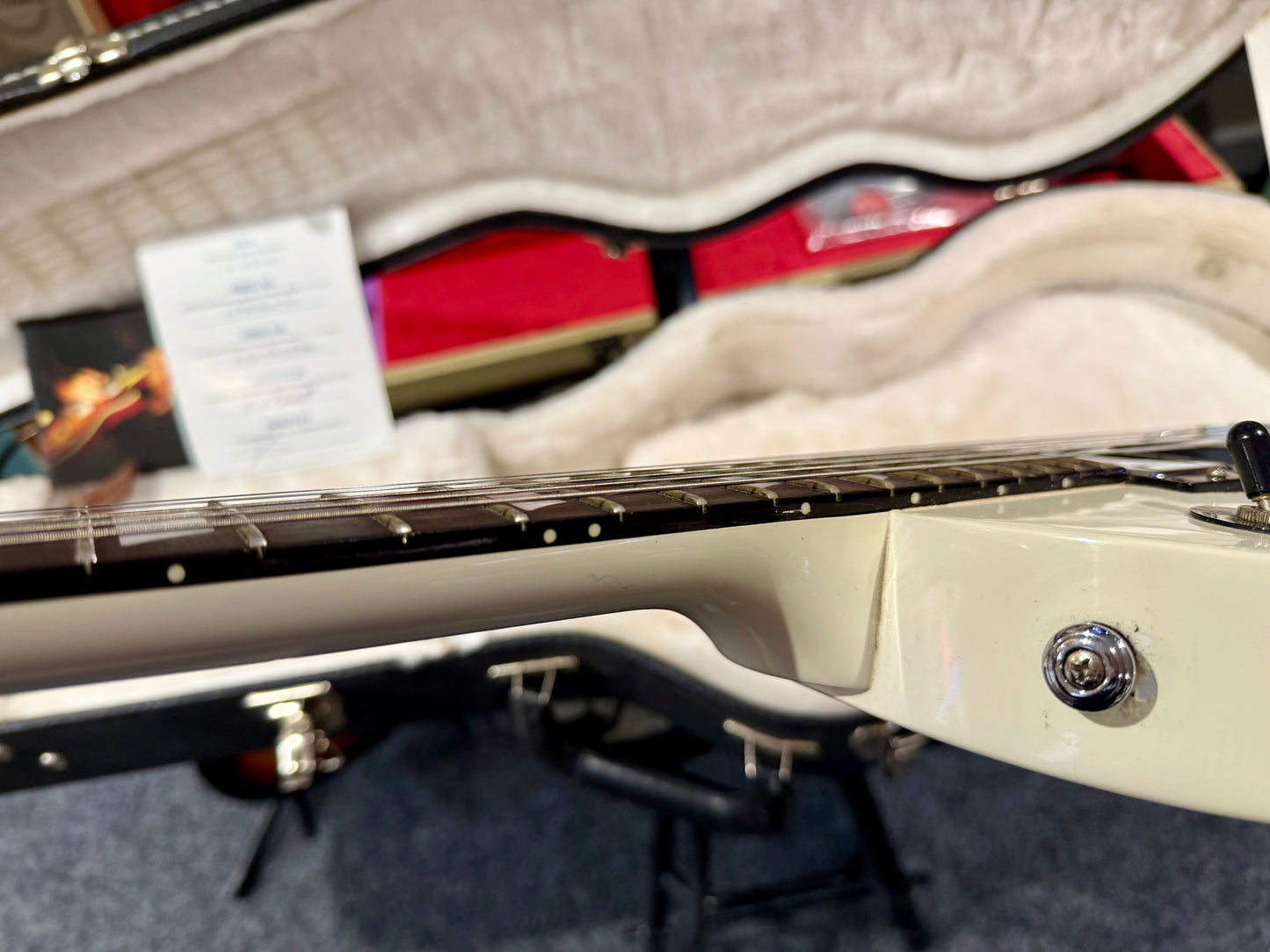 🌟2010🌟 Gibson Les Paul Studio~ Alpine White & Chrome~Ebony Fretboard~Hard Case