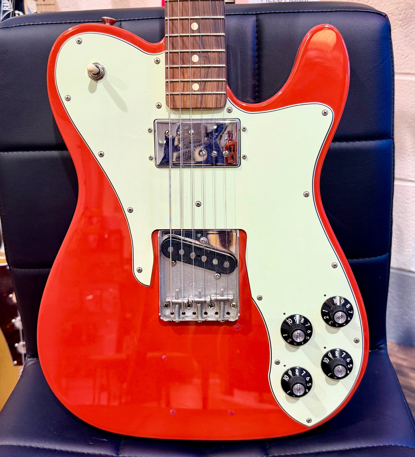 🌟2019🌟 Fender Vintera 70s Telecaster Custom~ Pau Ferro~ Fiesta Red~ Mexican!