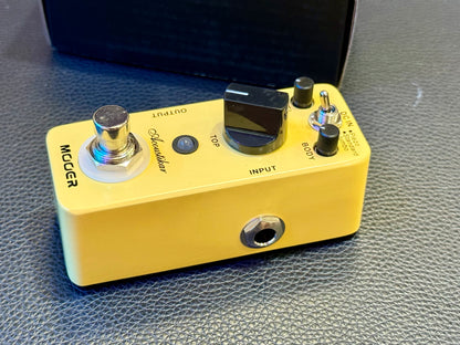🎸NEW🎸 Mooer Micro Series Acoustikar~ Acoustic Guitar Simulator Effects Pedal!
