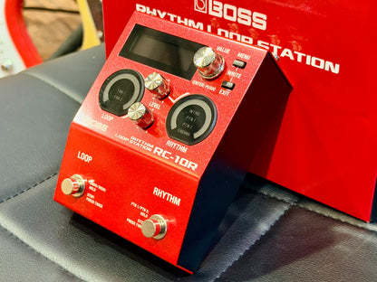 🎸USED ONCE🎸 BOSS RC-10R Rhythm Loop Station~ Looper Pedal Guitar FX Unit~Boxed