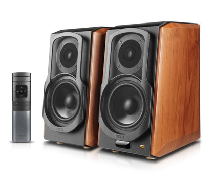 Edifier S1000W WiFi/Airplay Bluetooth Active Bookshelf Speakers Works with Alexa